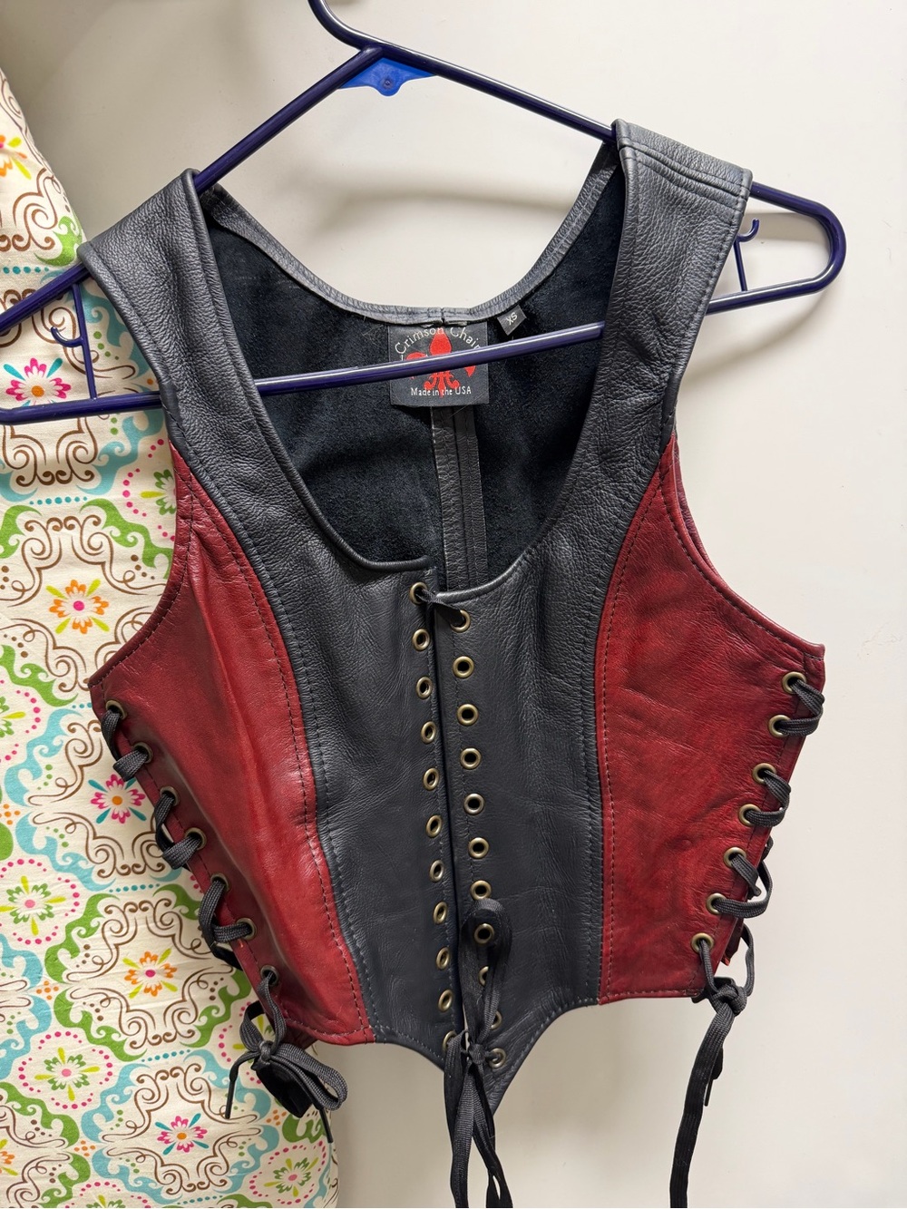 Renaissance bodice - Crimsonchain leather works %100 real leather